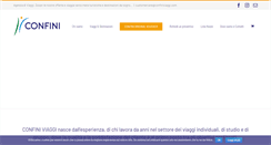 Desktop Screenshot of confiniviaggi.com